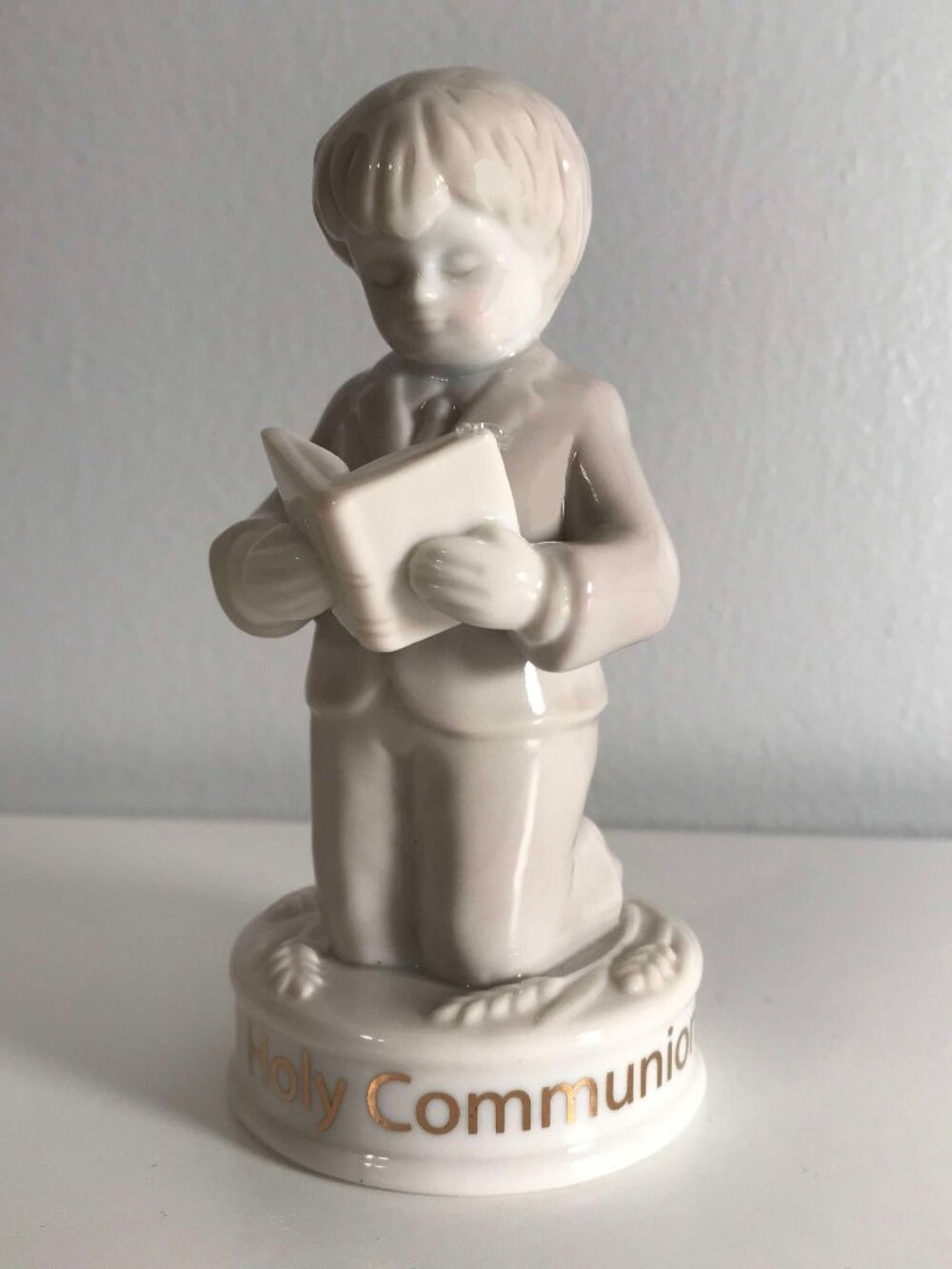 First Communion Porcelain Boy